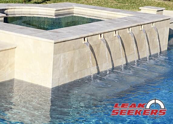 Leaking swimming Pool & Spa